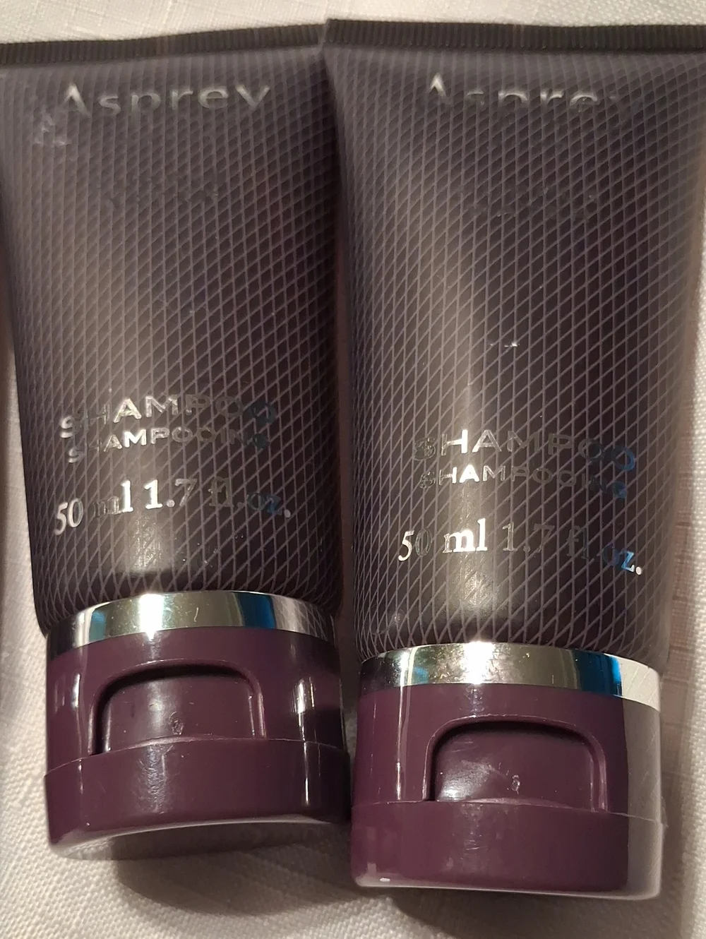 4 New Asprey Purple Water Trial Size 1.7 Floz 50ML Shampoo